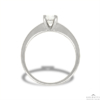 Kép 2/2 - Női szoliter gyűrű szögletes karmokkal (Fehér  - 2.2 gr) - 1011F