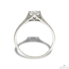 Kép 3/4 - Különleges köves női gyűrű áttört mintával (Fehér  - 2.5 gr) - 997F