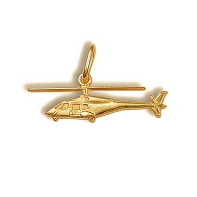 Helikopter medál (Sárga  - 1.5 gr) - 339S