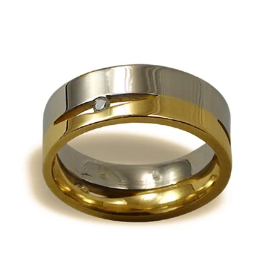 Karikagyűrű (Sárga  - 7.5 gr) - P83S