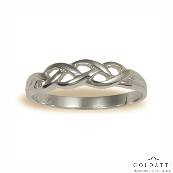 Női gyűrű (Fehér  - 2 gr) - 074F