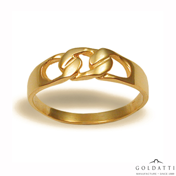 Női gyűrű (Sárga  - 2.8 gr) - 077S