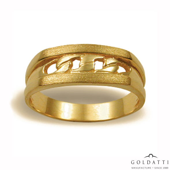 Női gyűrű (Sárga  - 5.1 gr) - 079S