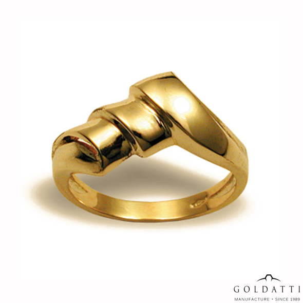 Női gyűrű (Sárga  - 4.5 gr) - 085S