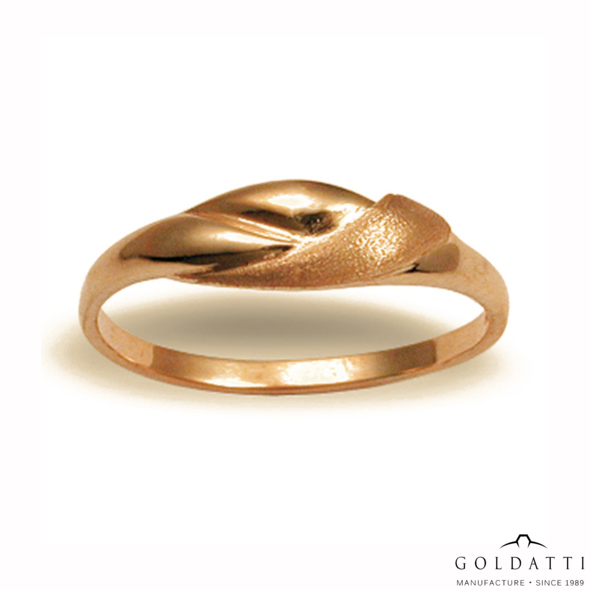 Női gyűrű (Vörös  - 2.5 gr) - 090V