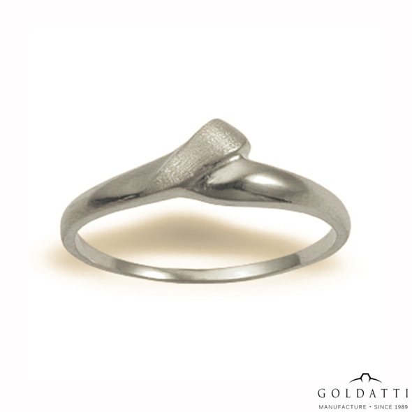 Női gyűrű (Fehér  - 2.2 gr) - 096F
