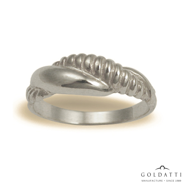 Női gyűrű (Fehér  - 4.2 gr) - 097F