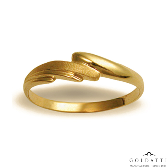 Női gyűrű (Sárga  - 1.5 gr) - 098S