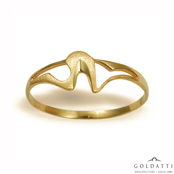 Női gyűrű (Sárga  - 1.5 gr) - 101S