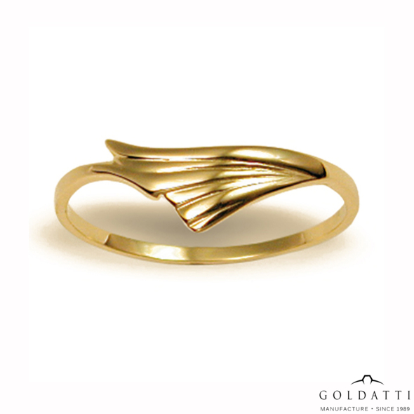 Női gyűrű (Sárga  - 1.4 gr) - 137S