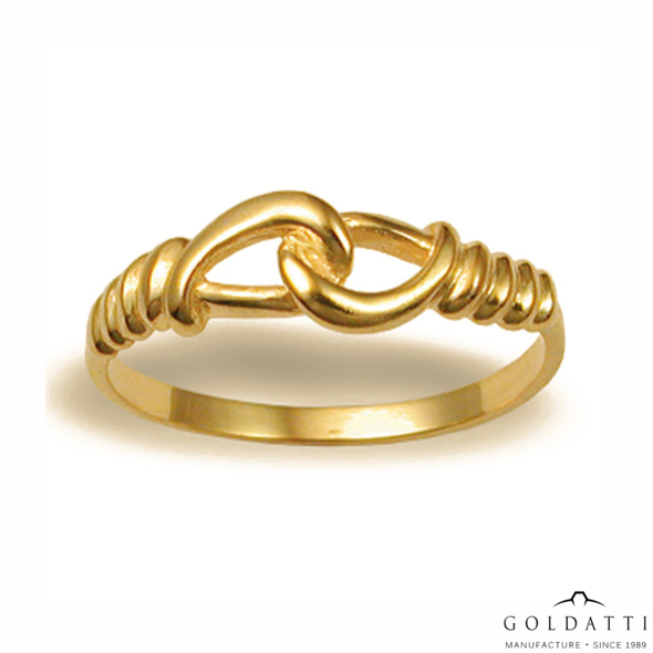 Női gyűrű (Sárga  - 2.4 gr) - 206S