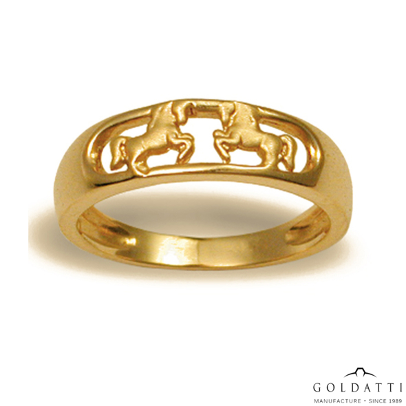 Női gyűrű (Sárga  - 2.7 gr) - 284S