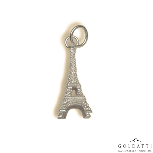 Eiffel-torony medál (Fehér - 1.4 gr) - 359F
