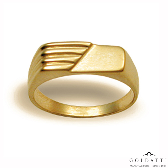 Női pecsétgyűrű (Sárga  - 3.1 gr) - 479S